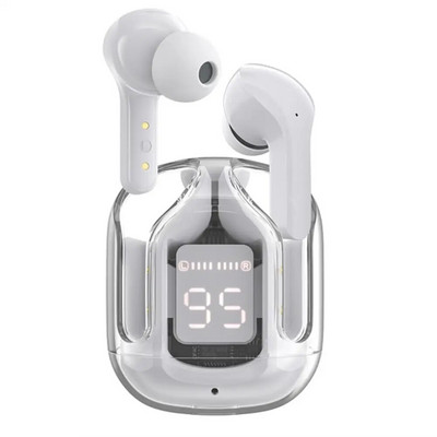 Bežične slušalice 20H slušalice LED digitalni zaslon s kućištem za punjenje za pametni telefon Prijenosno računalo