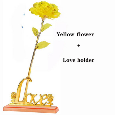 Dekoracije za vjenčanje Šarene ruže presvučene folijom Dekoracije za Majčin dan i Valentinovo Pokloni Plastično umjetno cvijeće