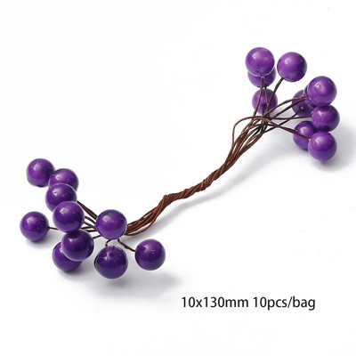 6-90 tk lilla hübriid kunstlillede kirsi tolmumarjade kimp meisterdamise kook jõulude pulmakaunistused käsitööpärja tarvikud