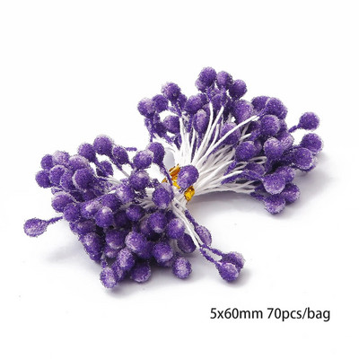 6-90 tk lilla hübriid kunstlillede kirsi tolmumarjade kimp meisterdamise kook jõulude pulmakaunistused käsitööpärja tarvikud