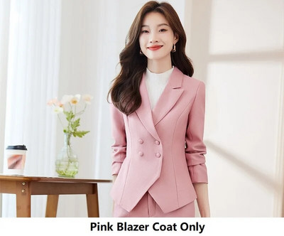 Alkalmi Elegáns nadrágkosztümök Blézerek Női Női Üzleti Irodai Munkaruházat Professzionális nadrágkosztümök Női nadrág szett