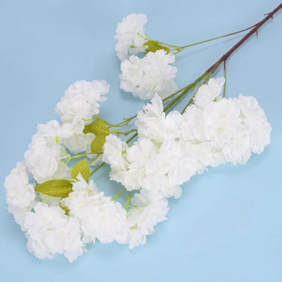 Umjetna grana trešnjinog cvijeta od 100 cm Dekoracija luka za vjenčanje Šifrirani ukrasi za dom s cvijetom trešnjinog cvijeta