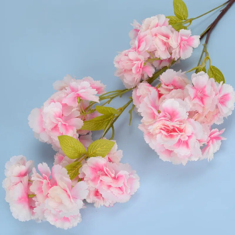 Umjetna grana trešnjinog cvijeta od 100 cm Dekoracija luka za vjenčanje Šifrirani ukrasi za dom s cvijetom trešnjinog cvijeta