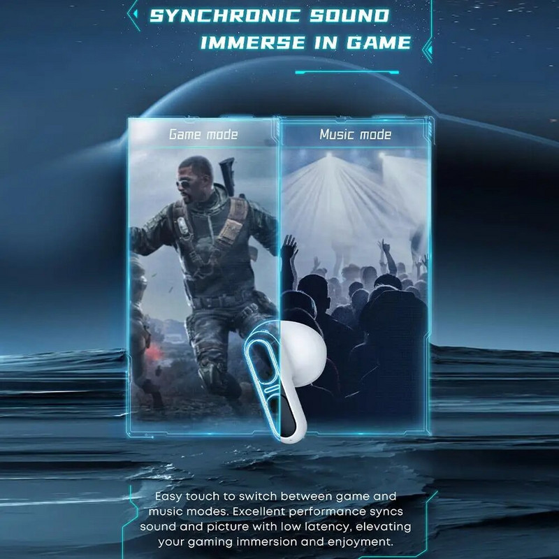 TG11 vezeték nélküli fülhallgató sztereó hangos fülhallgató töltőtokkal, beépített mikrofonos fülhallgatóval okostelefonhoz számítógépes laptophoz