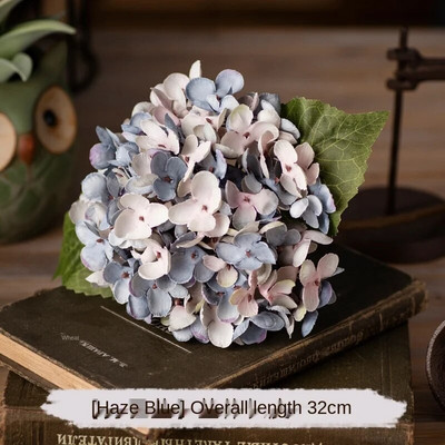 Simulacija cvijeta retro hortenzija dekoracija vjenčanja dom dnevna soba zidna dekoracija rekviziti za fotografije lažno cvijeće