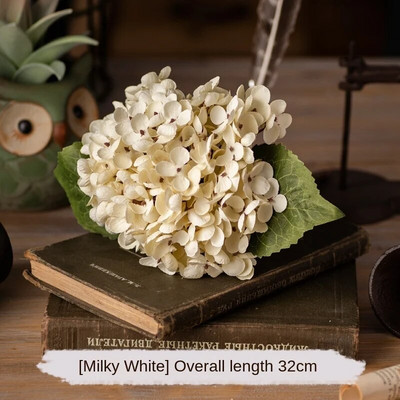 Simulacija cvijeta retro hortenzija dekoracija vjenčanja dom dnevna soba zidna dekoracija rekviziti za fotografije lažno cvijeće