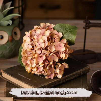 Simulacija cvijeta retro hortenzija dekoracija vjenčanja dom dnevna soba zidna dekoracija rekviziti za fotografije lažno cvijeće