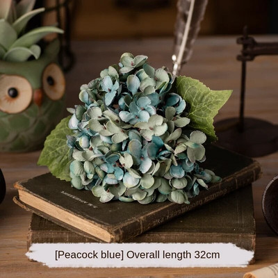 Simulacija cvijeta retro hortenzija dekoracija vjenčanja dom dnevna soba zidna dekoracija rekviziti za fotografije lažno cvijeće