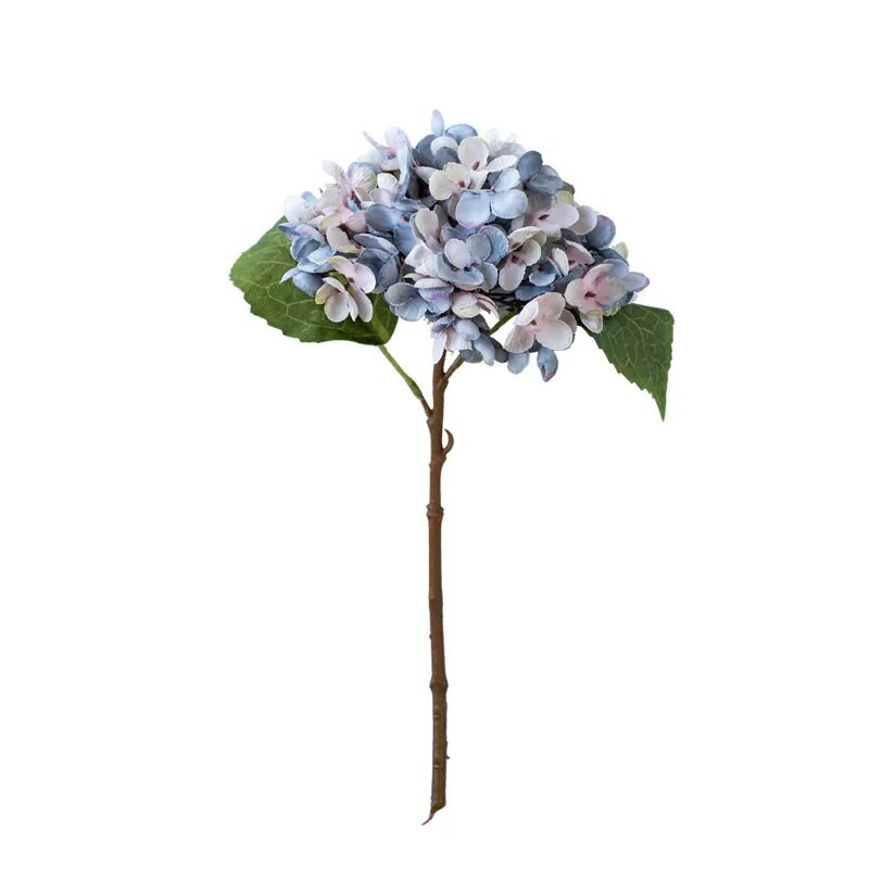 Simulacija cvijeta retro hortenzija dekoracija vjenčanja dom dnevna soba zidna dekoracija rekviziti za fotografije lažno cvijeće