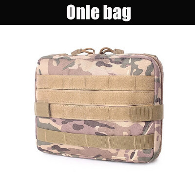 Taktikai fegyvertáska tok Hadsereg Túrázás Lövés Vadászat EDC zsebpisztoly táska Airsoft paintball magazin csomag