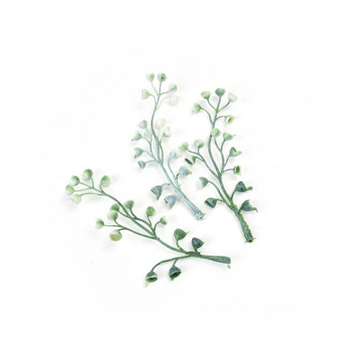 10 kom. Umjetno zeleno lišće, biljke, vjenčanje, ukrasno cvijeće, vijenci, božićni ukrasi za dom, plastični dodaci, spomenari
