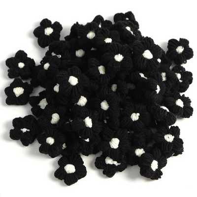 10/20gab 4cm vilnas ziedu aplikācija DIY apģērbiem cepures apavi Amatniecība šūšanas piederumi ielāpi Galvassegas matu sprādzes dekoru aksesuāri