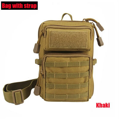 Lovačka torba Torba za kampiranje Torba za planinarenje Prijenosna taktička torba Kožna futrola Vojna torba za remen Novčanik Torba za prsa za kampiranje Hot Sale