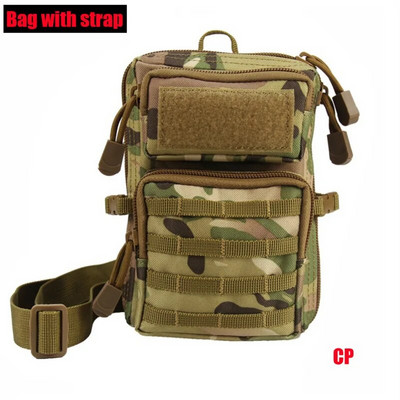 Lovačka torba Torba za kampiranje Torba za planinarenje Prijenosna taktička torba Kožna futrola Vojna torba za remen Novčanik Torba za prsa za kampiranje Hot Sale