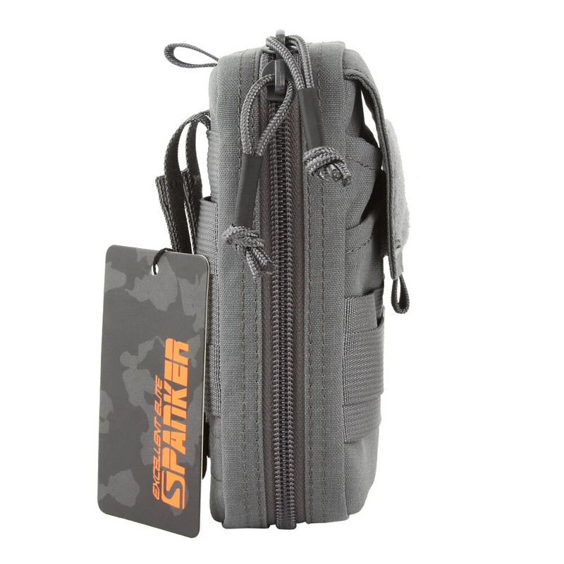 IZVRSNA ELITE SPANKER taktička EDC torbica Molle višenamjenska torbica dvostruki patentni zatvarač oko struka Magic Tape Torbe za alat