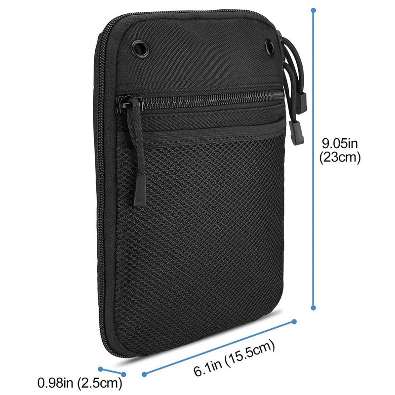 Taktikaline varjatud püstoliümbris püstoli kott ümbris vöökoht Fanny Pack EDC ajakirja kott relvakaitse universaalsetele käsirelvadele