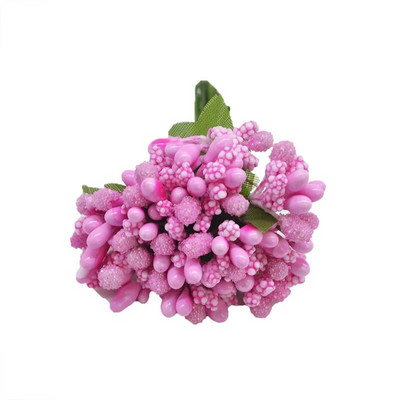 12 tk/partii käsitöö kunstlilled tolmukas suhkur pulmapeo kaunistus DIY pärg kinkekarp Scrapbooking odavad võltslilled