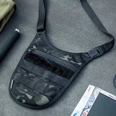 Taktička torba za rame Torba za ispod pazuha Muška torba skriveni agent Molle Borbena torba za rame Vanjski novčanik za putovanja telefonska torba protiv krađe