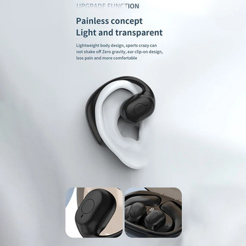 Ασύρματα ακουστικά F60 Κρεμαστά ακουστικά ακουστικών Ενσωματωμένο μικρόφωνο Ακουστικά Clear Calls Ακουστικά για κινητά τηλέφωνα Φορητός υπολογιστής gaming