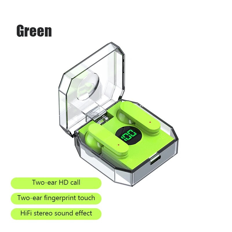 K30 bežične slušalice za slušalice za igrice s kućištem za punjenje, slušalice s zaslonom za napajanje za mobitel, računalo, prijenosno računalo