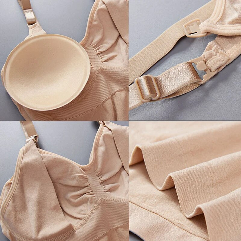 Szoptató mellény kabát terhes nők számára szoptatós ruha szülés utáni alsó alsó ing szoptatós melltartó