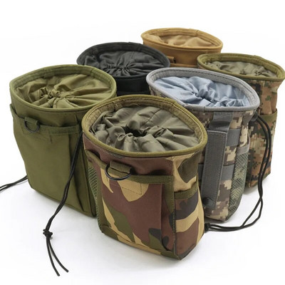 Tactical Dump Drop Pouch Pouch Magazine Pouch Military Hunting Airsoft Gun Accessories Sundries Pouch Protable Molle Recovery Ammo Bag