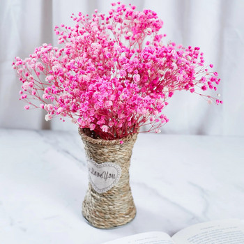Αποξηραμένα λουλούδια Baby Breath Μπουκέτα Πολύχρωμα Λευκά Gypsophile Φυσικό ξηρό λουλούδι Gypsophila Διακόσμηση γάμου Nordic διακόσμηση σπιτιού