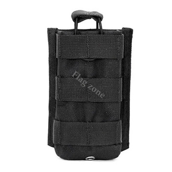 Тактическа чанта за списание Molle Walkie Talkie Holder Pack Hunting Rifle Mag Bag Airsoft Gun Accessories Кобур за факел AK M4 AR-15