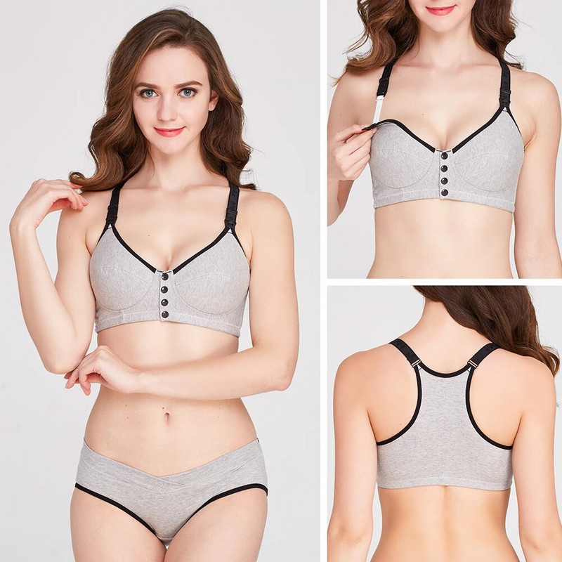 SLAIXIU grudnjak za dojenje Grudnjaci za trudnice i dojenje za žene Grudnjak za trudnice Gaćice za trudnice Komplet gaćica za sportsko dojenje