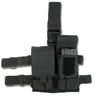 Tactical M4 5.56 Rifle Magazine Pouch Pack Military Paintball Airsoft AR Gun Clip Holder Mag Hunting Drop Leg Thigh Belt Bag