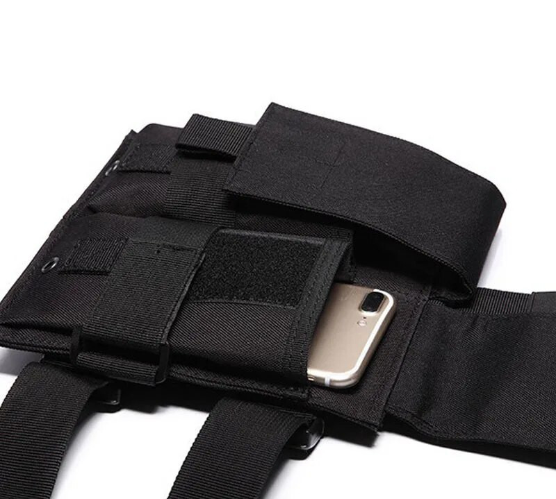 Taktikaline M4 5.56 vintpüssi ajakirja kott sõjaline paintball Airsoft AR relvaklambrihoidik jahitilkuv jala reievöö kott