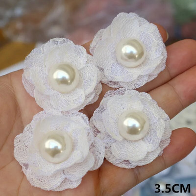 10Gb/Lot Beige Series Camellia Rose šifona auduma mākslīgo ziedu galva kāzu kleitu apģērbu dekorēšanai galvassegā