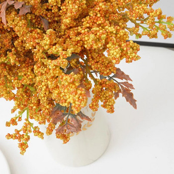 Πανέμορφος αφρός τεχνητά λουλούδια λεβάντας φτηνό σιτάρι ψεύτικα φυτά ανθοδέσμη Χριστουγεννιάτικη γαμήλια διακόσμηση τραπεζιού σπιτιού Φθινοπωρινές χειροτεχνίες