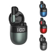 Ασύρματα ακουστικά Στερεοφωνικά ακουστικά με οθόνη τροφοδοσίας Θήκη φόρτισης με ενσωματωμένο μικρόφωνο για παιχνίδια κινητών τηλεφώνων Υπολογιστής Αθλητισμός