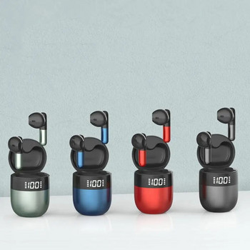 Ασύρματα ακουστικά Στερεοφωνικά ακουστικά με οθόνη τροφοδοσίας Θήκη φόρτισης με ενσωματωμένο μικρόφωνο για παιχνίδια κινητών τηλεφώνων Υπολογιστής Αθλητισμός