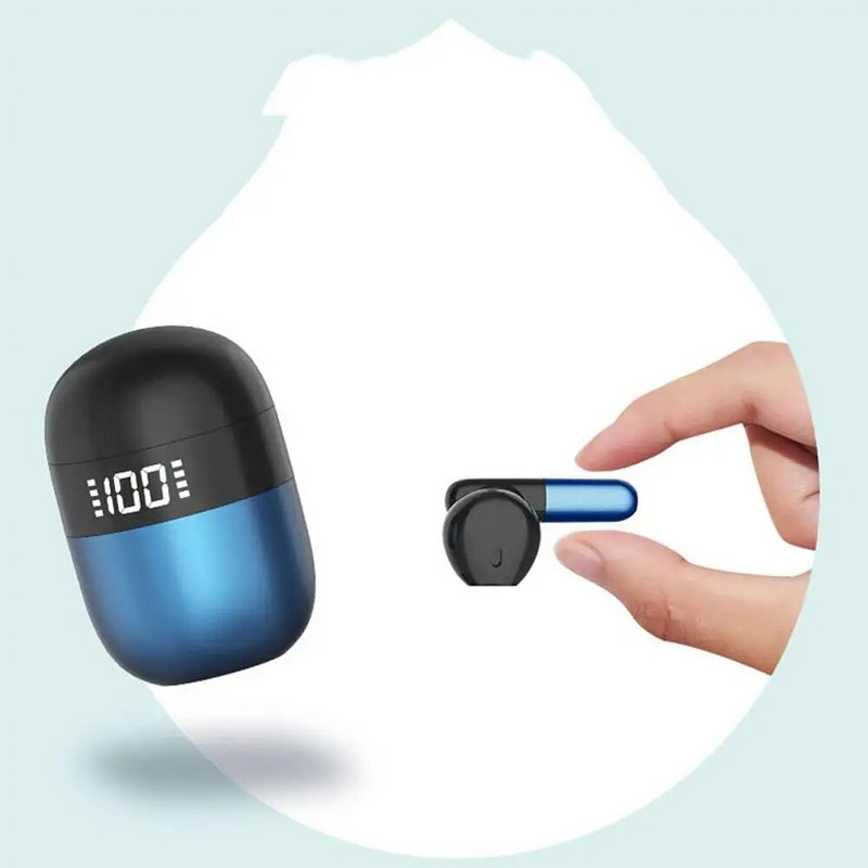 Ασύρματα ακουστικά Στερεοφωνικά ακουστικά με οθόνη τροφοδοσίας Θήκη φόρτισης με ενσωματωμένο μικρόφωνο για παιχνίδια κινητών τηλεφώνων Υπολογιστής Αθλητισμός