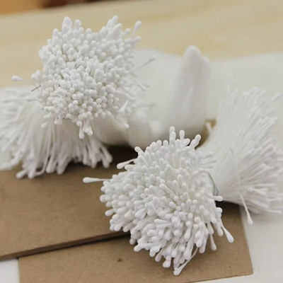 400/800gab. Ziedi putekšņlapa  DIY mākslīgo ziedu vainags kāzu ballītei Mājas dekors Ziedu serdeņa putekšņlapa ziedu aksesuāri