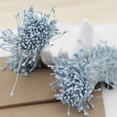 400/800gab. Ziedi putekšņlapa  DIY mākslīgo ziedu vainags kāzu ballītei Mājas dekors Ziedu serdeņa putekšņlapa ziedu aksesuāri