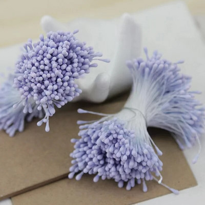 400/800gab. Ziedi putekšņlapa  DIY mākslīgo ziedu vainags kāzu ballītei Mājas dekors Ziedu serdeņa putekšņlapa ziedu aksesuāri