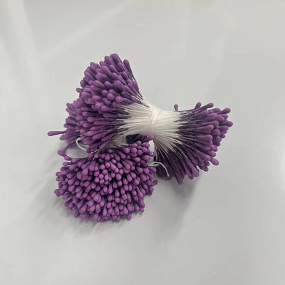 400/800gab. Ziedi putekšņlapa  DIY mākslīgo ziedu vainags kāzu ballītei Mājas dekors Ziedu serdeņa putekšņlapa ziedu aksesuāri