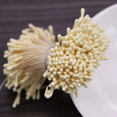 400/800gab. Ziedi putekšņlapa  DIY mākslīgo ziedu vainags kāzu ballītei Mājas dekors Ziedu serdeņa putekšņlapa ziedu aksesuāri