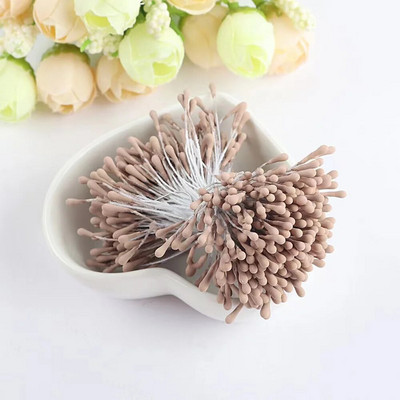 400/800gab. Ziedi putekšņlapa  DIY mākslīgo ziedu vainags kāzu ballītei Mājas dekors Ziedu serdeņa putekšņlapa ziedu aksesuāri