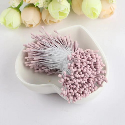 400/800gab. Ziedi putekšņlapa  DIY mākslīgo ziedu vainags kāzu ballītei Mājas dekors Ziedu serdeņa putekšņlapa ziedu aksesuāri