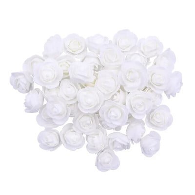 500 komada Umjetne glavice ruža od pjene Umjetno cvijeće za medvjedić ruže Poklon za Valentinovo Cvjetni ukrasi za vjenčanje