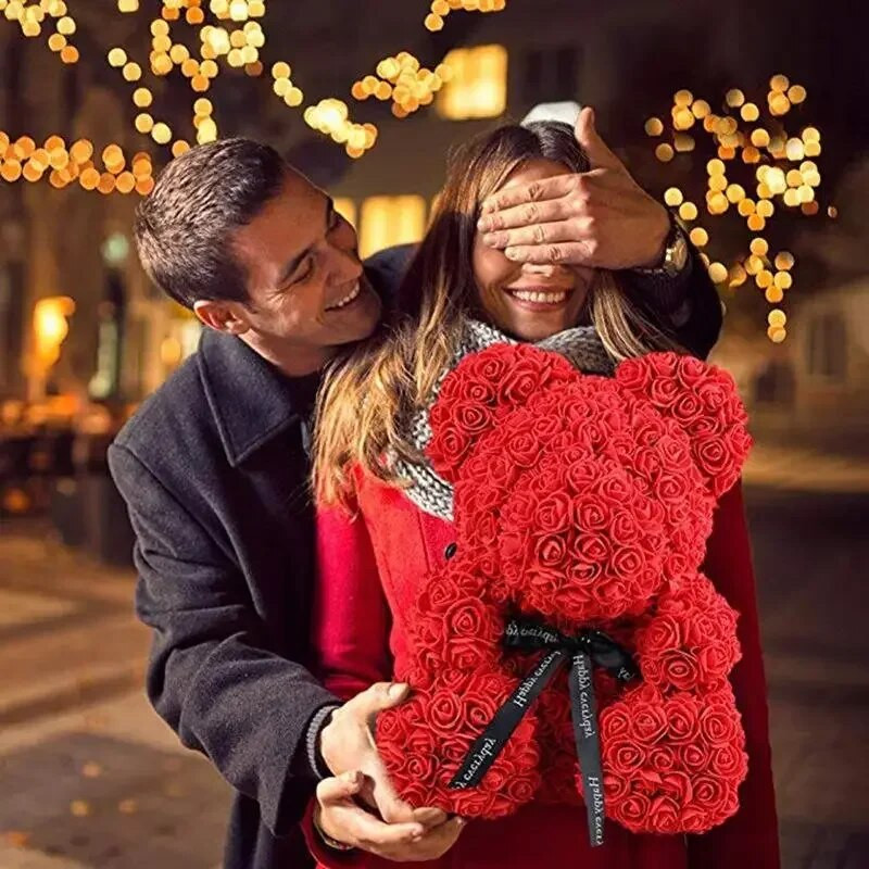 500 komada Umjetne glavice ruža od pjene Umjetno cvijeće za medvjedić ruže Poklon za Valentinovo Cvjetni ukrasi za vjenčanje