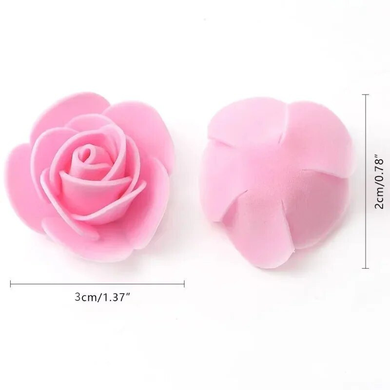 500 komada Umjetne glavice ruža od pjene Umjetno cvijeće za medvjedić ruže Poklon za Valentinovo Cvjetni ukrasi za vjenčanje
