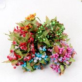 12 komada biserne bobice Umjetni cvijet od prašnika za vjenčanje Dekoracija doma Tučak Uradi sam vijenac Scrapbooking Lažno cvijeće