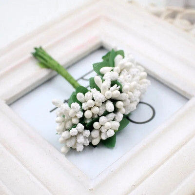 12 komada biserne bobice Umjetni cvijet od prašnika za vjenčanje Dekoracija doma Tučak Uradi sam vijenac Scrapbooking Lažno cvijeće