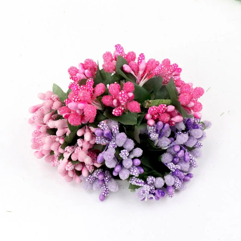 12 komada biserne bobice Umjetni cvijet od prašnika za vjenčanje Dekoracija doma Tučak Uradi sam vijenac Scrapbooking Lažno cvijeće