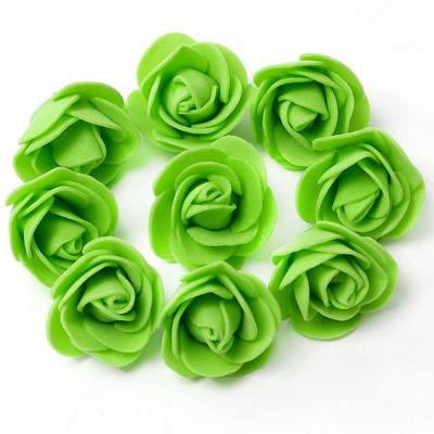 100/200/300 gab. Mākslīgie rožu ziedi Putuplasta viltoti ziedi Mājas dekorēšanai Kāzu ballītei Kāzu dekorēšanai Līgavas aksesuāri